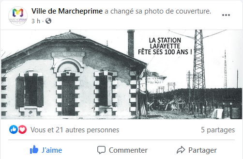 La ville de Marcheprime en Gironde commemore le centenaire de la station radiotelegraphique Lafayette de Croix d'Hins